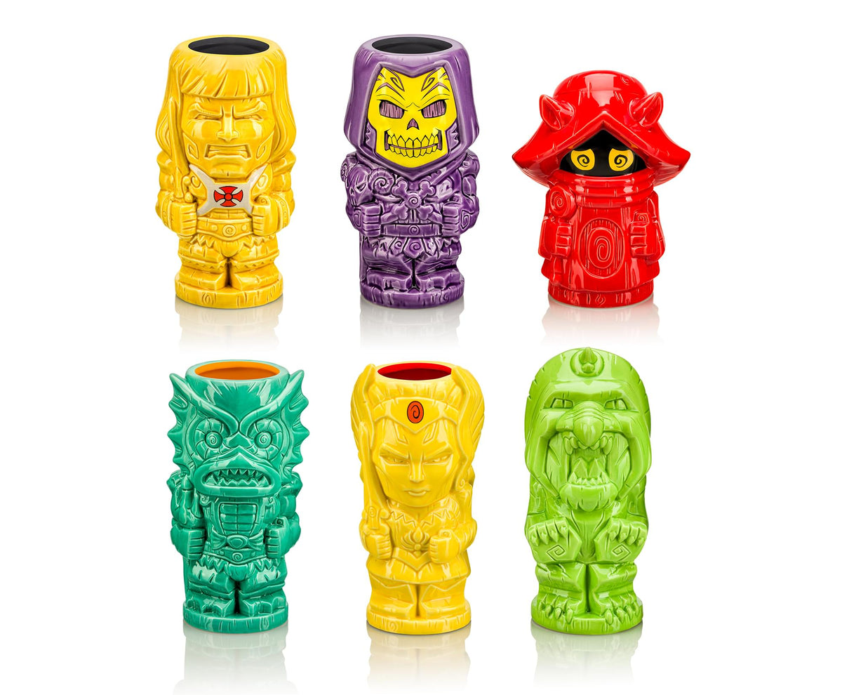 Geeki Tikis Masters of the Universe Ceramic Mugs | Set of 6