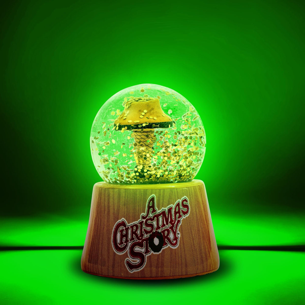 A Christmas Story Leg Lamp 3-Inch Mini Snow Globe and Geeki Tikis Mug Set