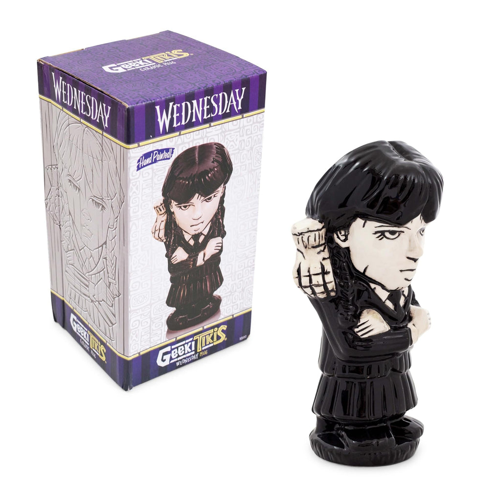 Geeki Tikis The Addams Family Wednesday Ceramic Mug | Holds 11 Ounces