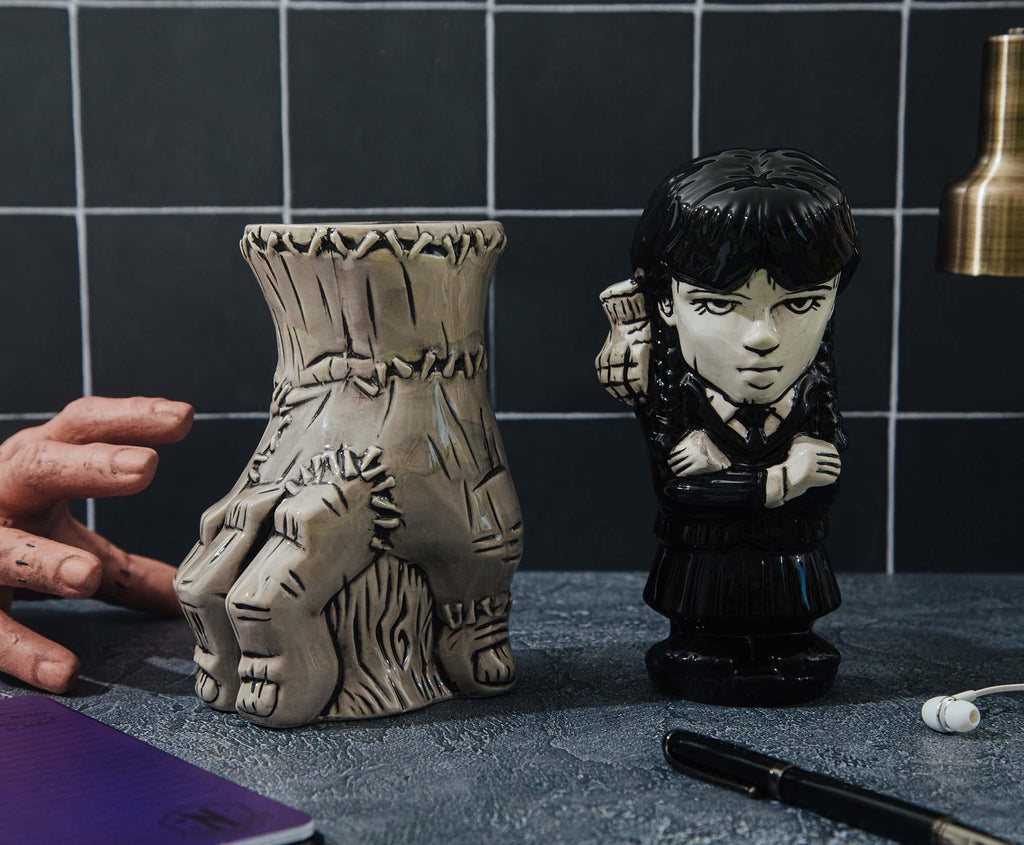 Geeki Tikis The Addams Family Wednesday Ceramic Mug | Holds 11 Ounces