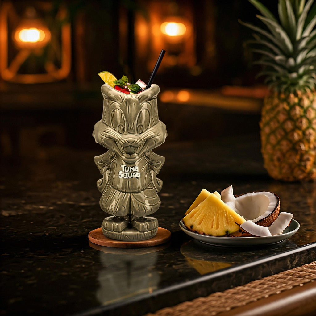 Geeki Tiki Space Jam Bugs Bunny 12 Ounce Ceramic Tiki Mug