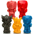 Geeki Tikis Sonic The Hedgehog 5-Piece Ceramic Mug Set | Each Holds 10-18 Ounces