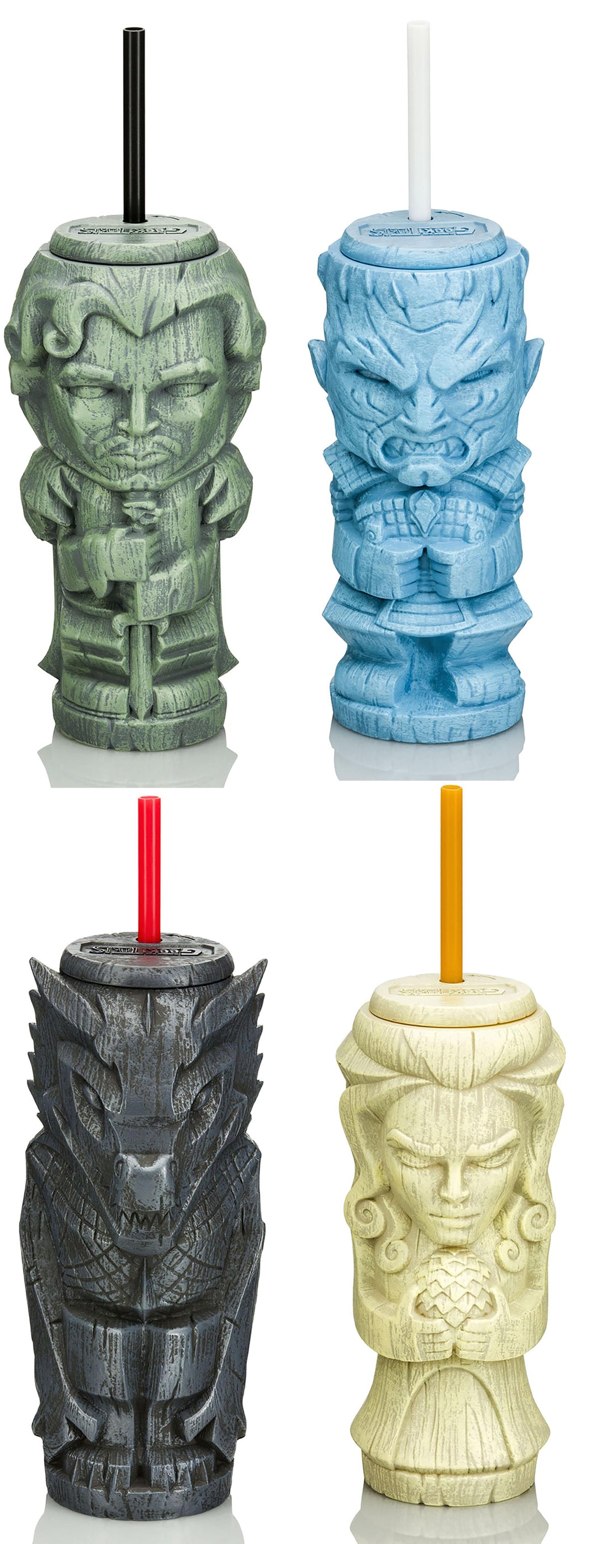 Game of Thrones Geeki Tiki Plastic Tumblers | Set of 4