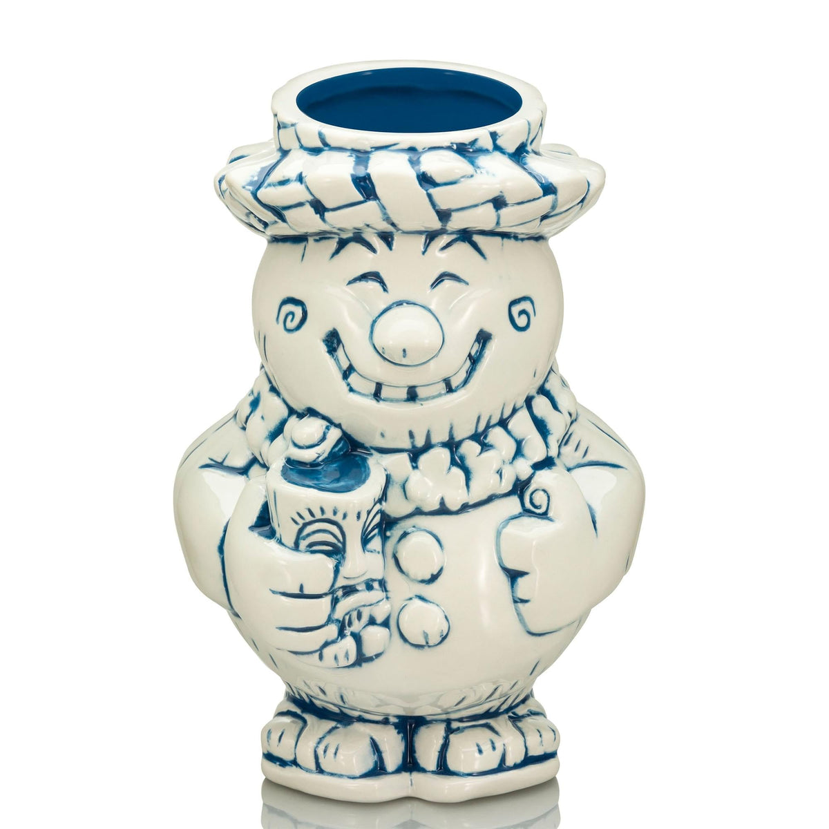 Geeki Tikis Sippin' Snowman 26 Ounce Ceramic Mug