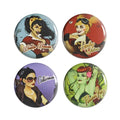 DC Comics Bombshells Magnet 4-Pack