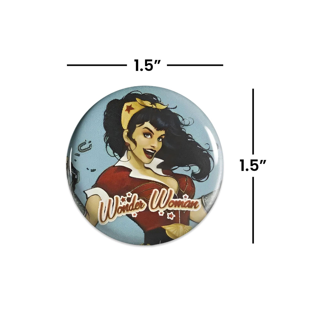 DC Comics Bombshells Magnet 4-Pack