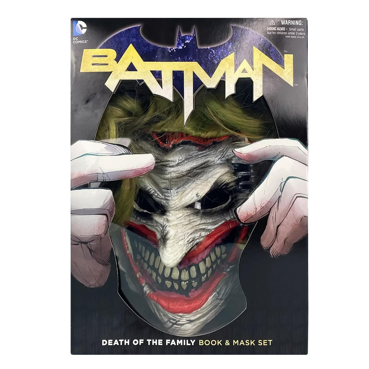 DC Comics Batman: Death of a Family Book and Joker Costume Mask