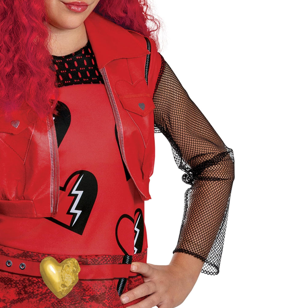Descendants 4 Red Classic Girls Costume