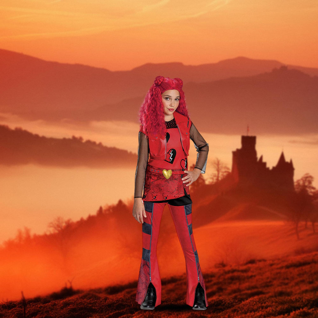 Descendants 4 Red Classic Girls Costume