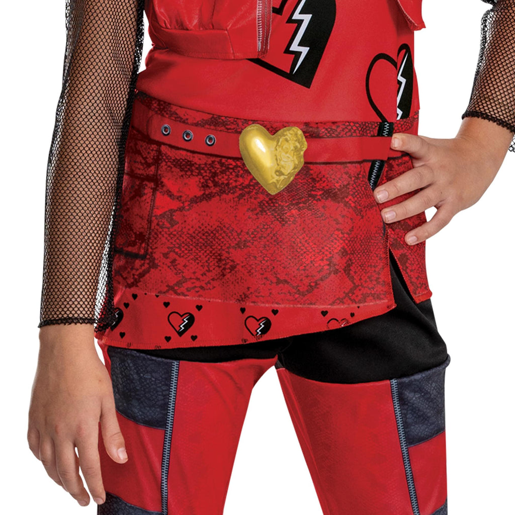 Descendants 4 Red Classic Girls Costume