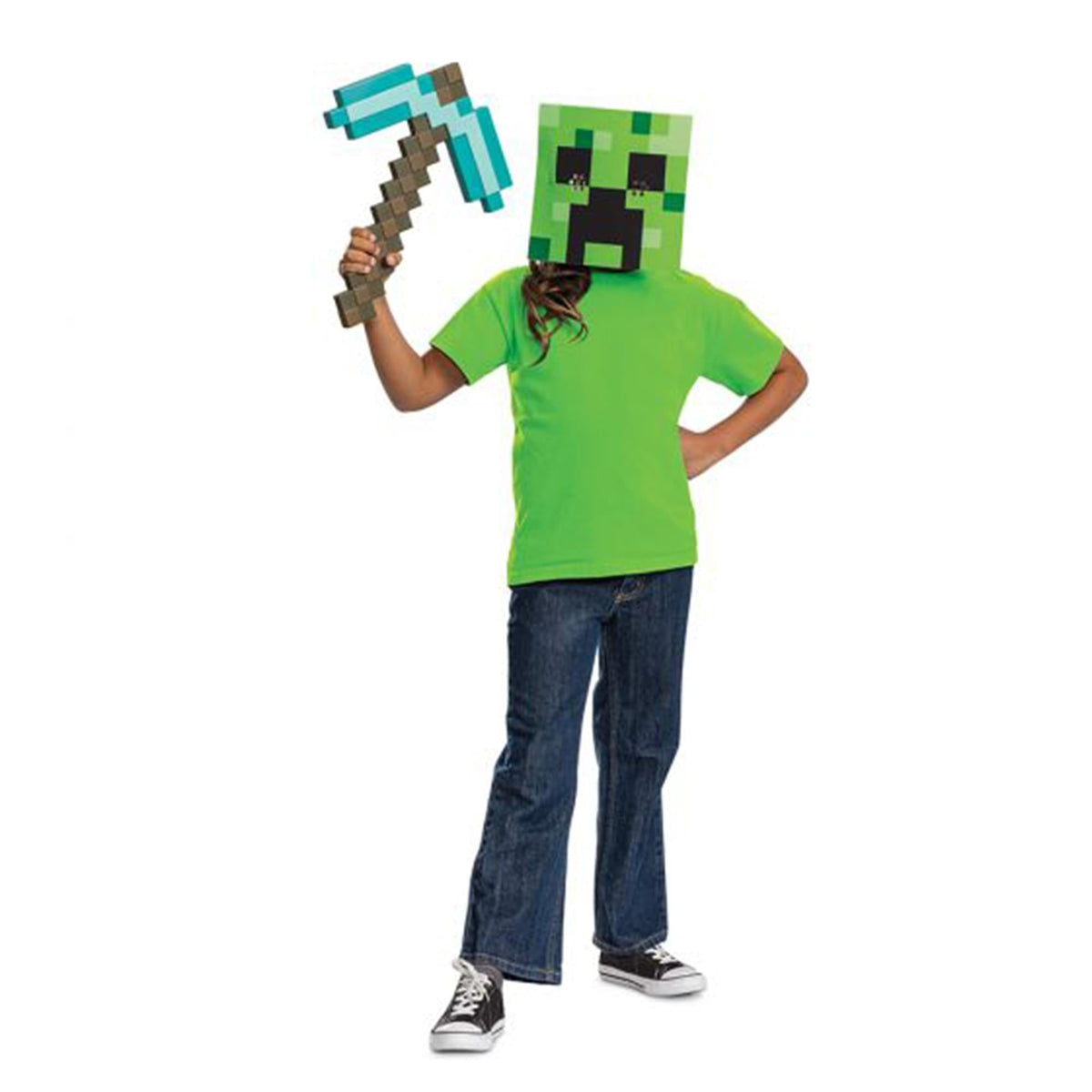 Minecraft Pickaxe and Mask Child Accessory Set
