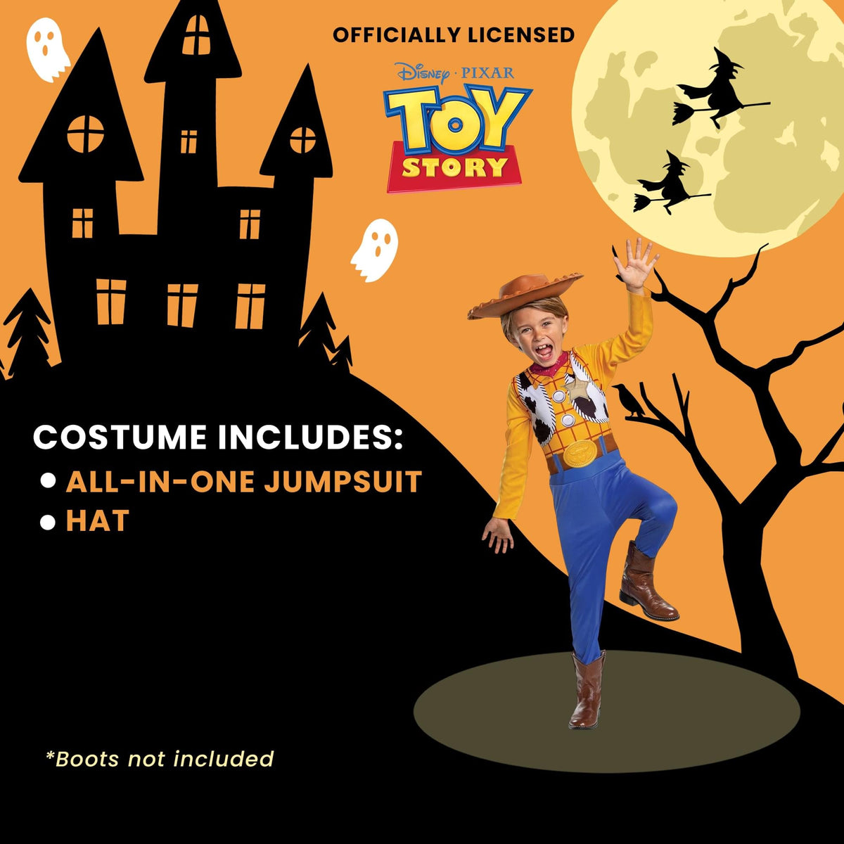 Toy Story 4 Woody Child Costume Medium