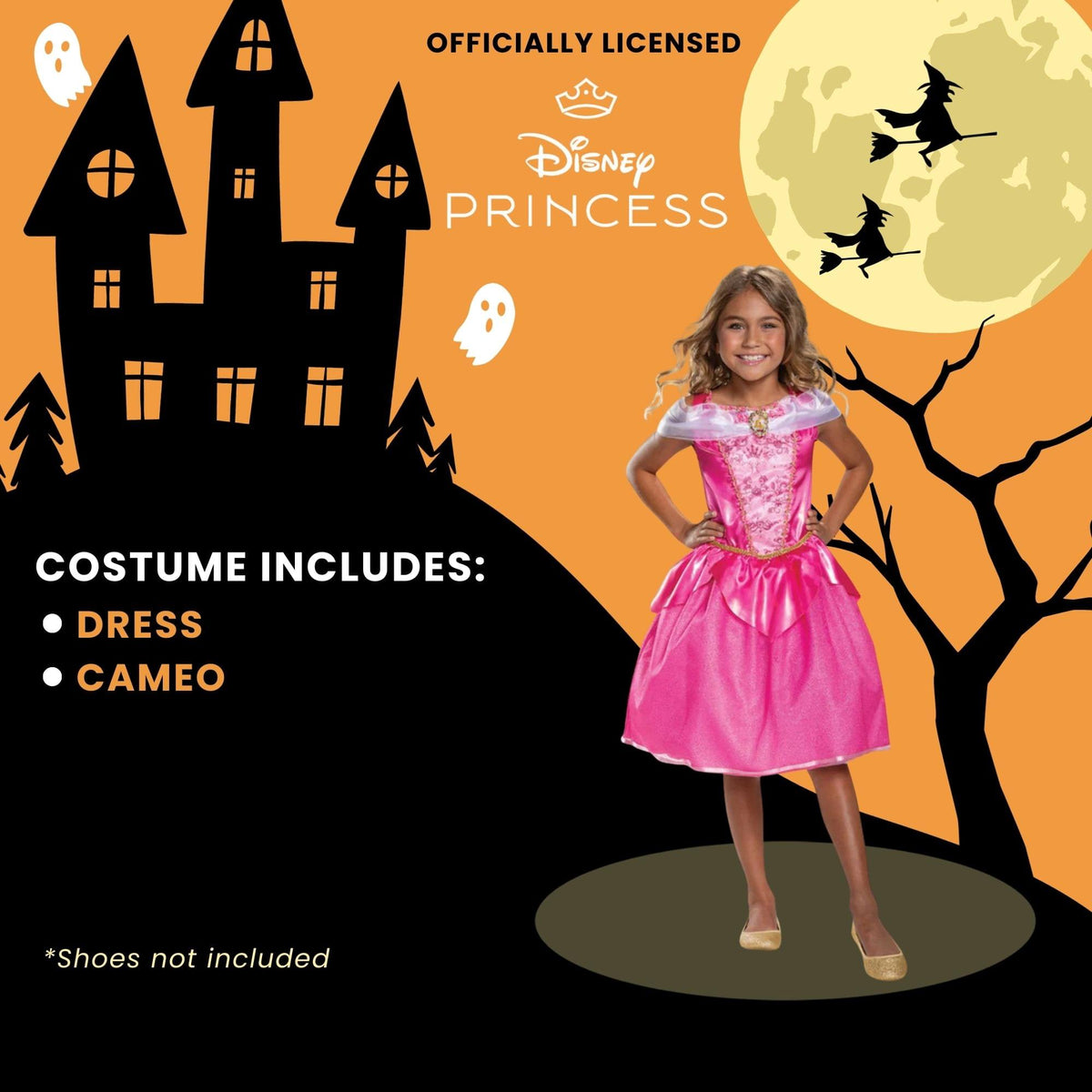 Child Disney Sleeping Beauty Aurora Deluxe Costume