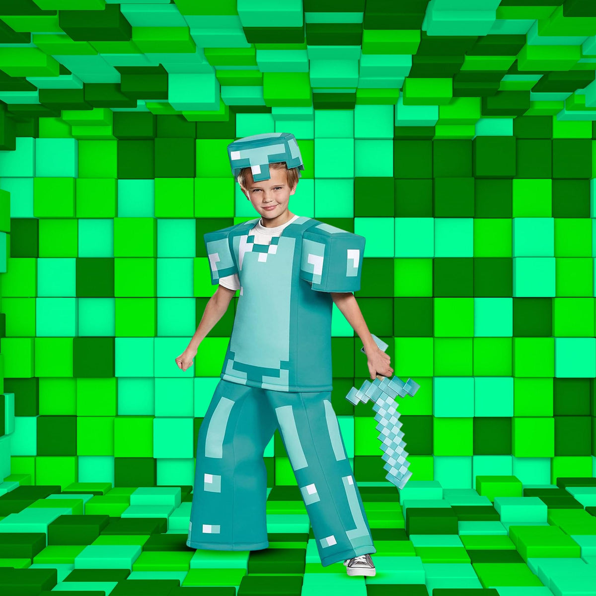 Minecraft Armor Prestige Child Costume