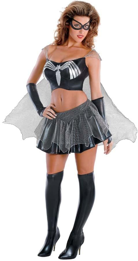 Marvel Black Suited Spider Girl Sexy Prestige Adult Costume