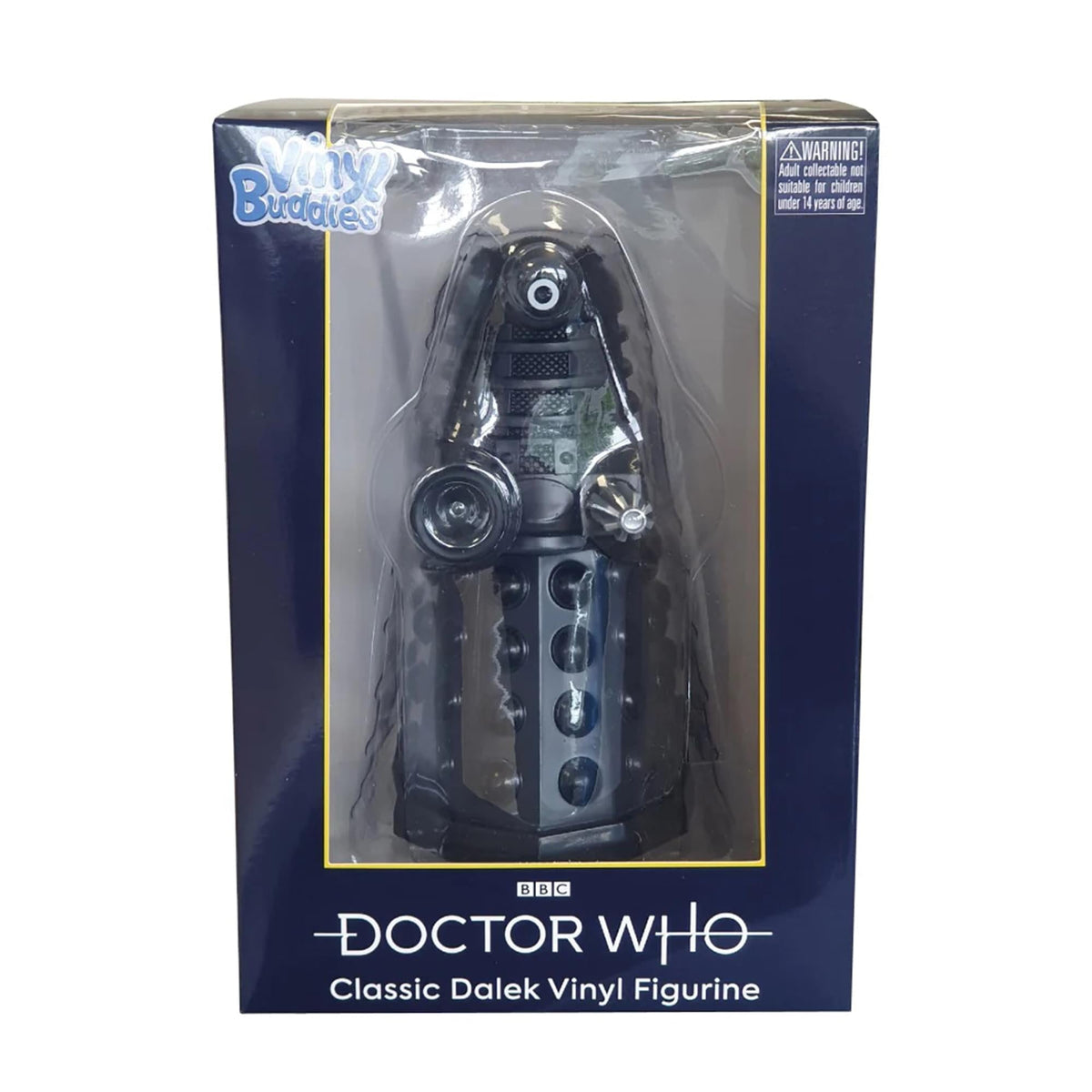 Eaglemoss Doctor Who 7 Inch Vinyl Figure | Classic Warrior Dalek (Black)