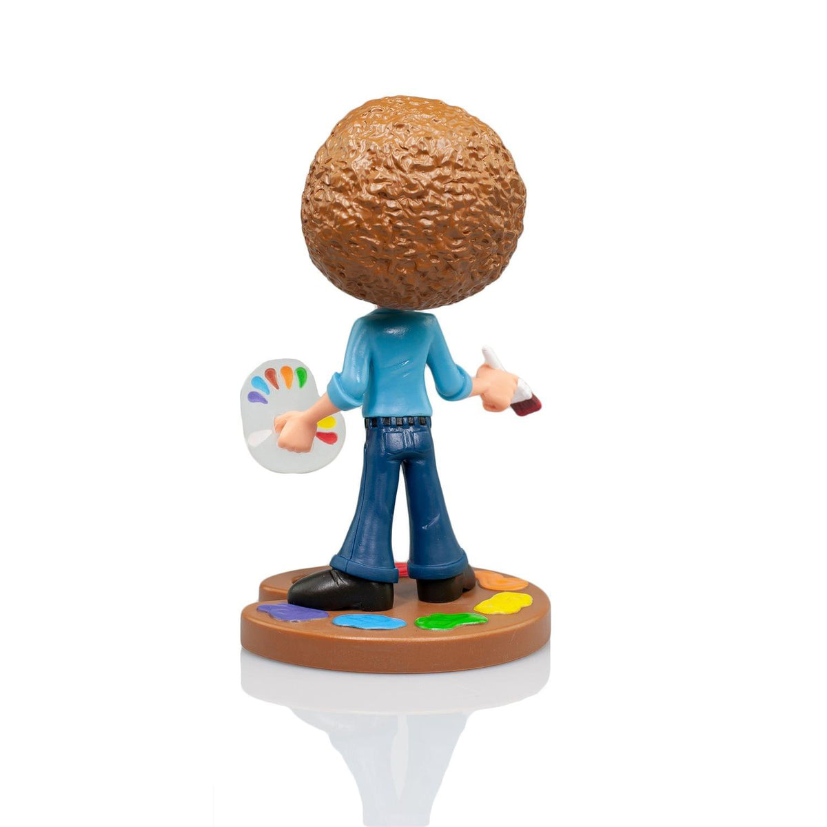 TOONIES BOB ROSS 6.5" VINYL FIGURE COLLECTIBLE | FULL COLOR VERSION