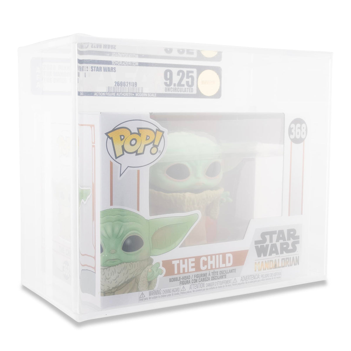 Star Wars The Mandalorian Funko POP | The Child | Rated AFA 9.25