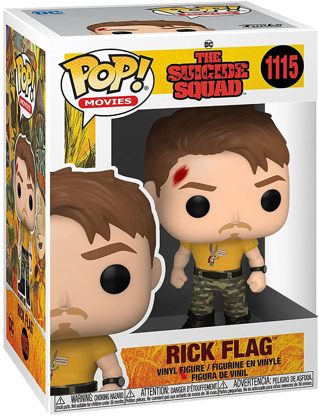 DC The Suicide Squad Funko POP Vinyl Figure | Rick Flag