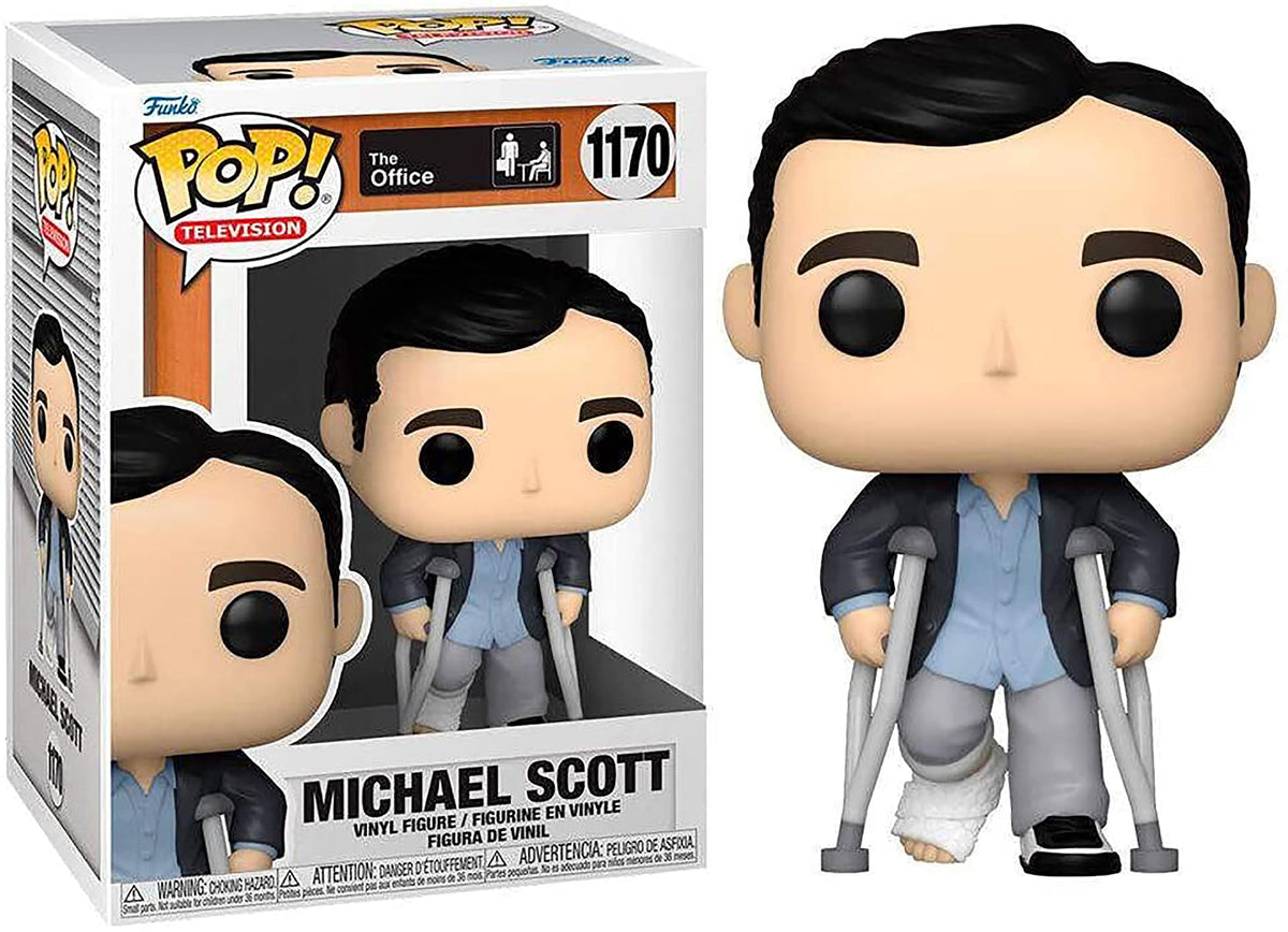 The Office Funko POP Vinyl Figure | Michael Standing w/Crutches