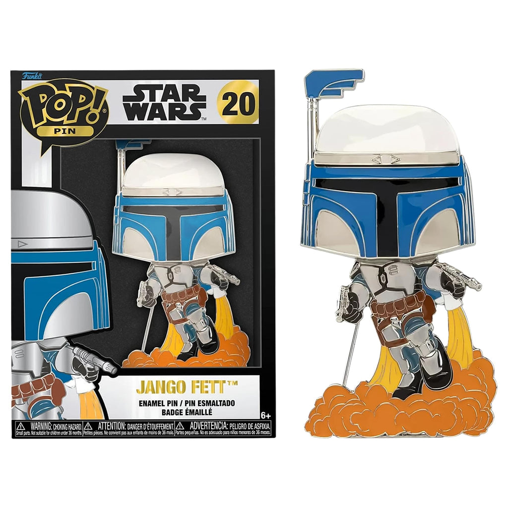 Star Wars 3 inch Funko POP Pin | Jango Fett