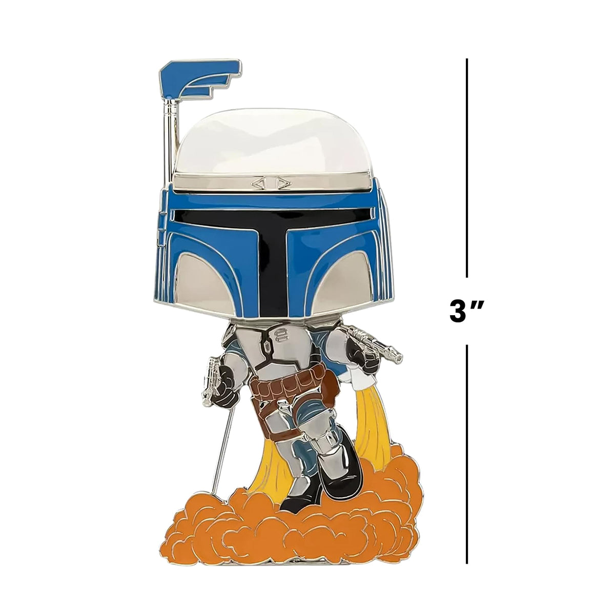 Star Wars 3 inch Funko POP Pin | Jango Fett