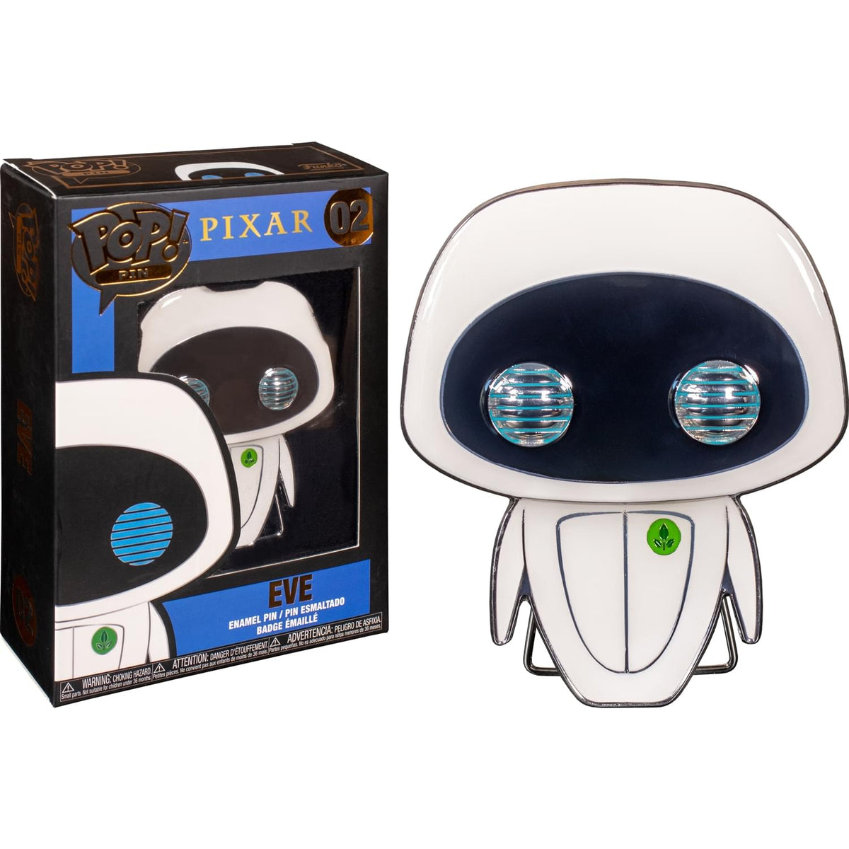 Disney WALL-E 3 Inch Funko POP Pin | EVE