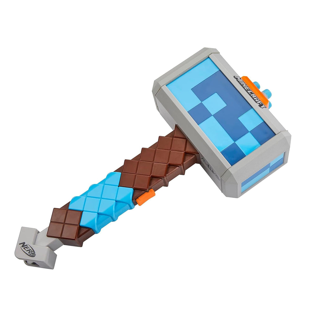 Minecraft Nerf Stormlander Dart-Blasting Hammer