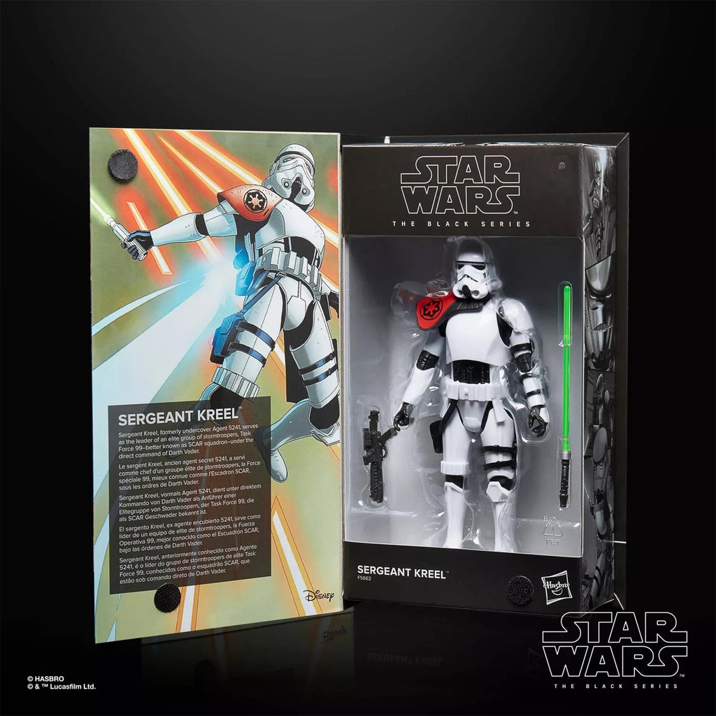 Star Wars Black Series Sergeant Kreel 6 Inch Action Figure