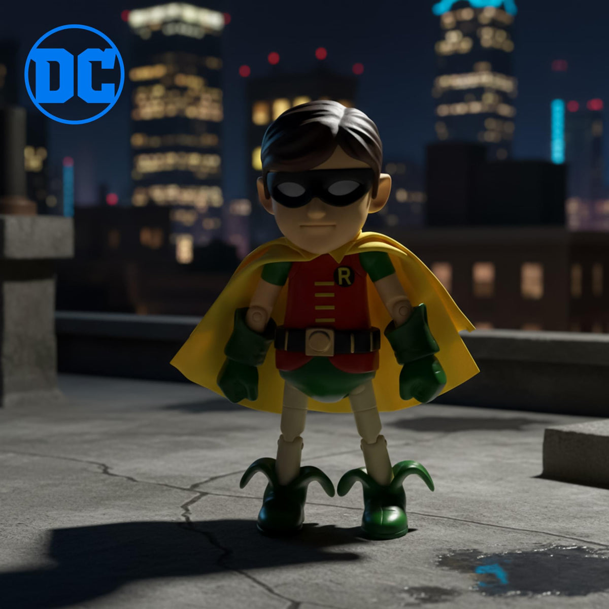 DC Comics Hybrid Metal Figuration Action Figure | 1966 Robin