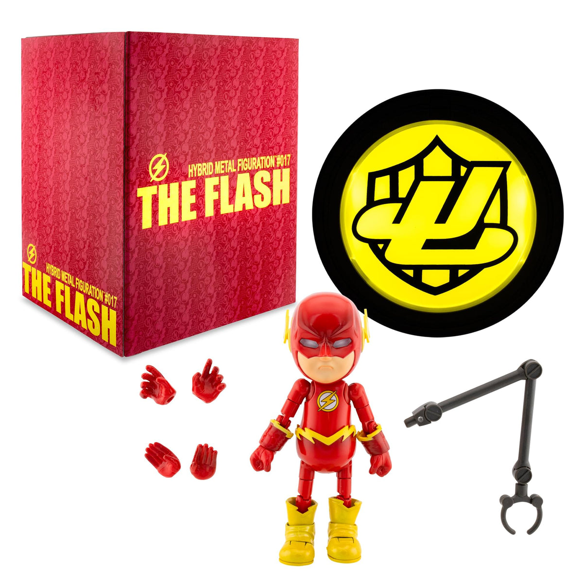DC Comics Hybrid Metal Figuration Action Figure | #017 The Flash