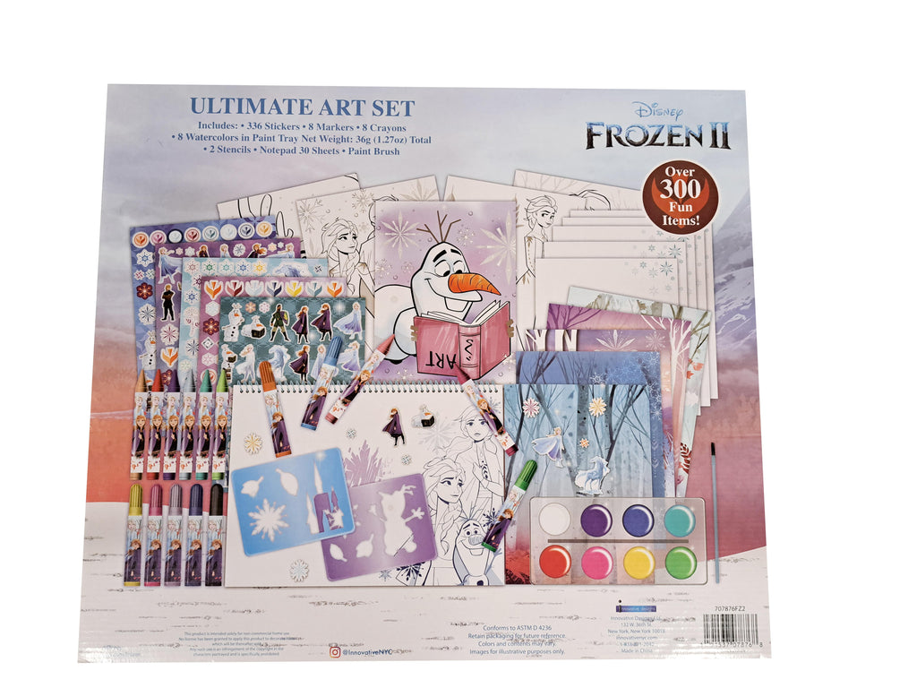 Disney Frozen Ultimate Art & Activity Set | Over 300 Items