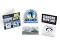 The Office Fridge Magnet Set - 4pcs Cool 4x3 Inches Flat Refrigerator Magnets