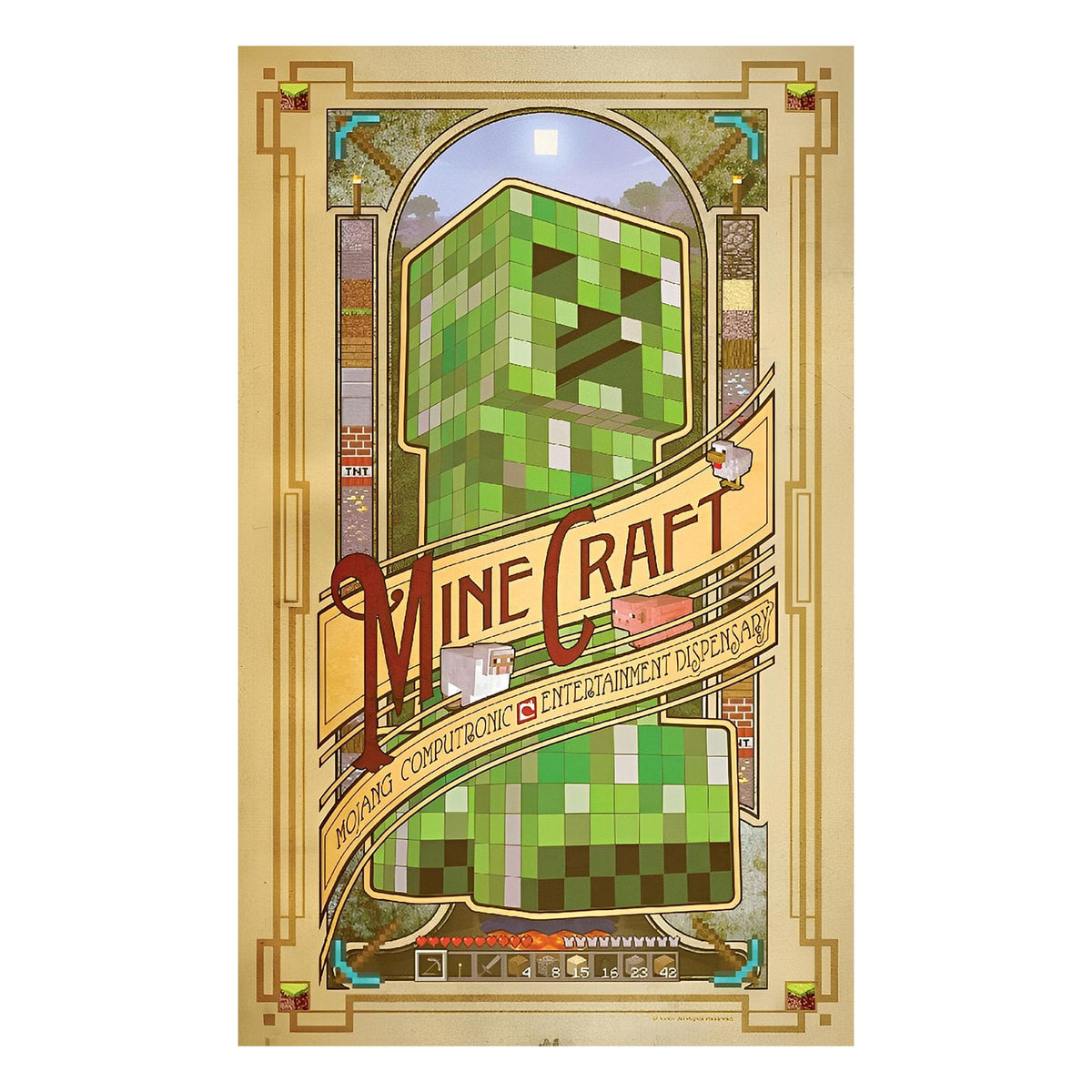 Minecraft Computronic Poster
