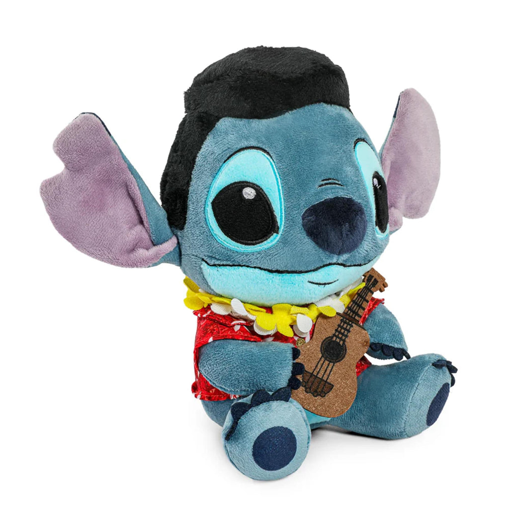 Disney Lilo & Stitch 9 Inch Elvis Stitch Plush | Blue Hawaiin
