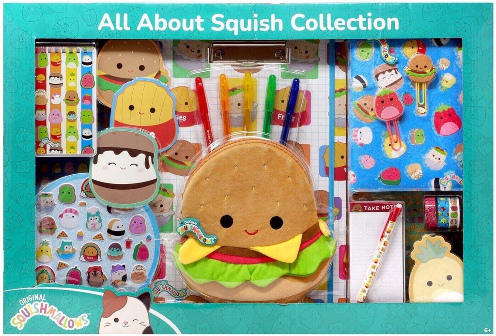Squishmallow All About Squish Stationery Super Set | Food