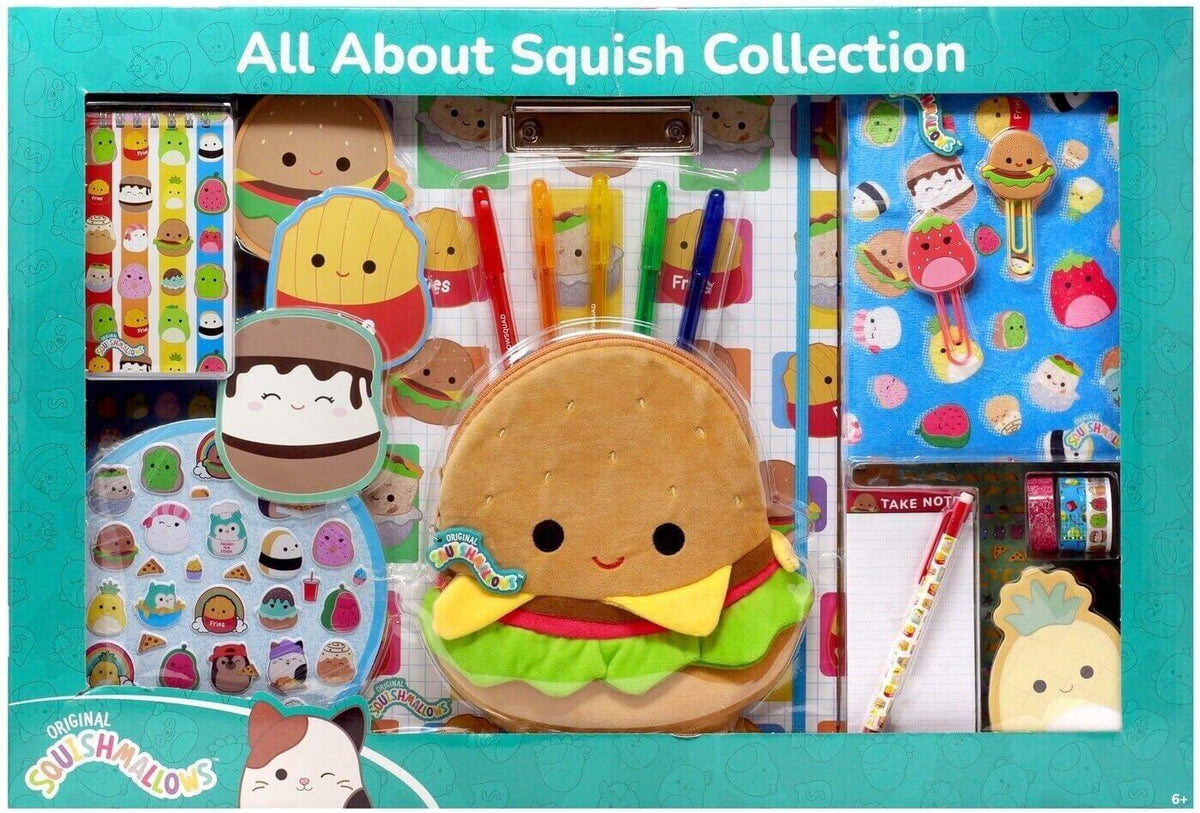 Squishmallow All About Squish Stationery Super Set | Food