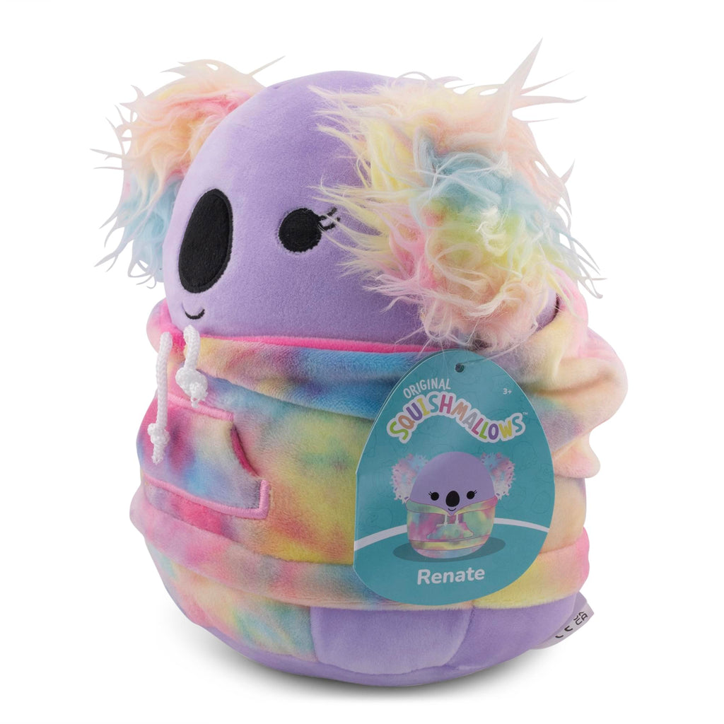 Squishmallows Hoodie Squad 8 Inch Plush | Renate The Koala