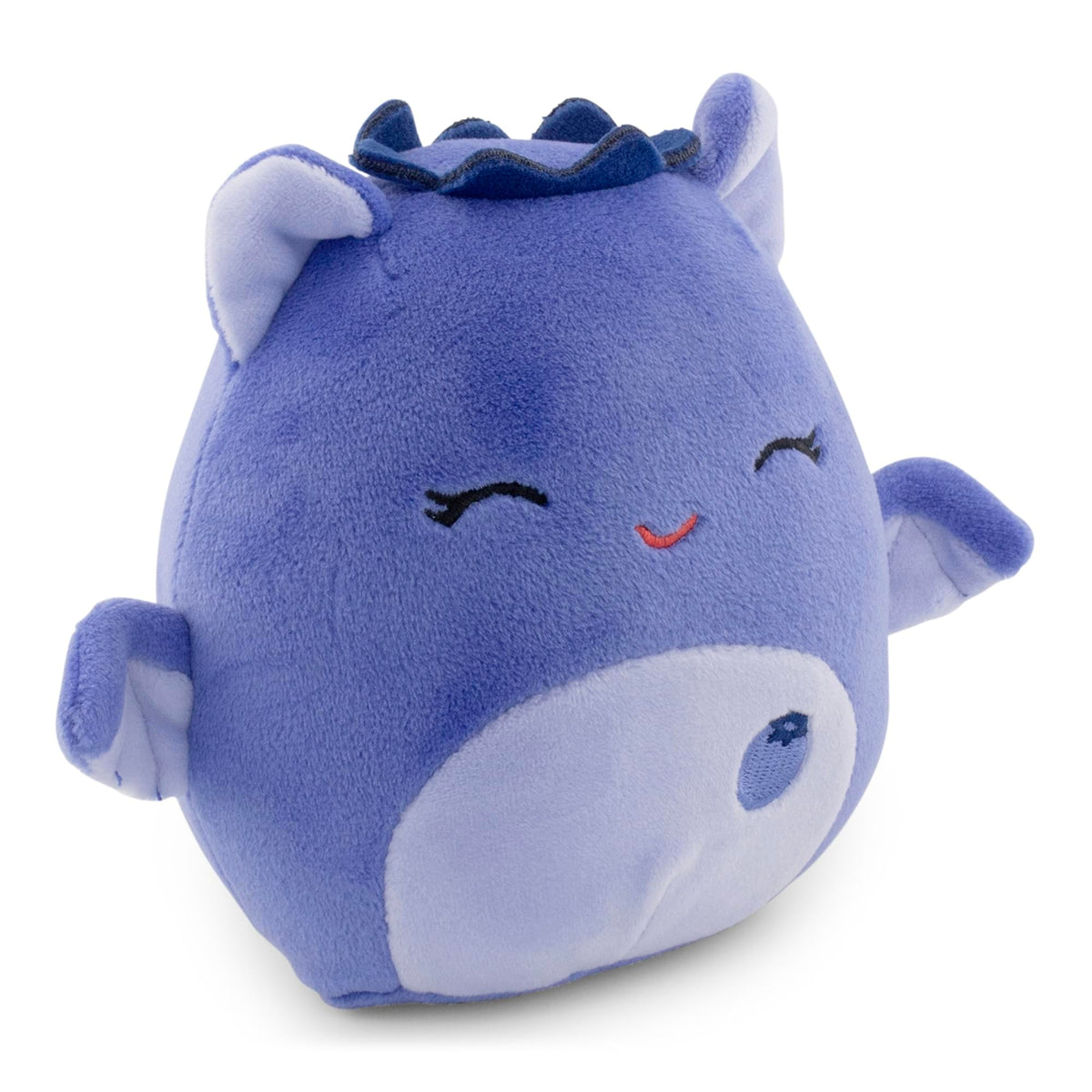 Squishmallows Fruit Hybrid Squad 5 Inch Plush | Bessie The Blueberry Bat