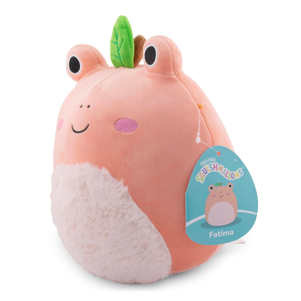 Squishmallows Fruit Hybrid Squad 8 Inch Plush | Fatima The Peach Frog