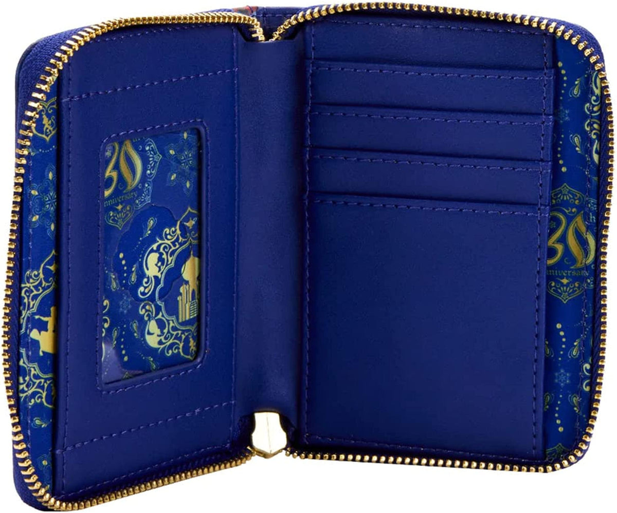 Disney Aladdin 30th Anniversary Zip Around Wallet