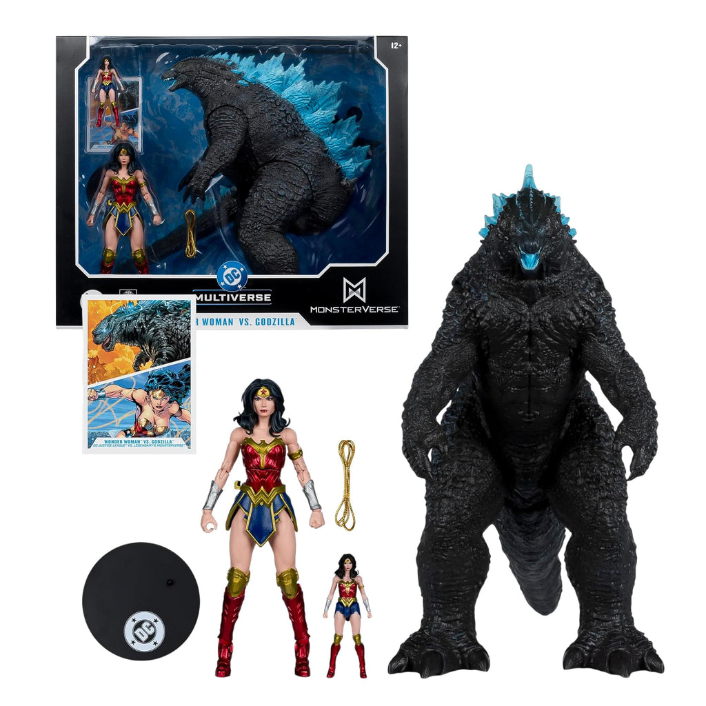 DC Multiverse x Monsterverse | Wonder Woman vs Atomic Blast Godzilla