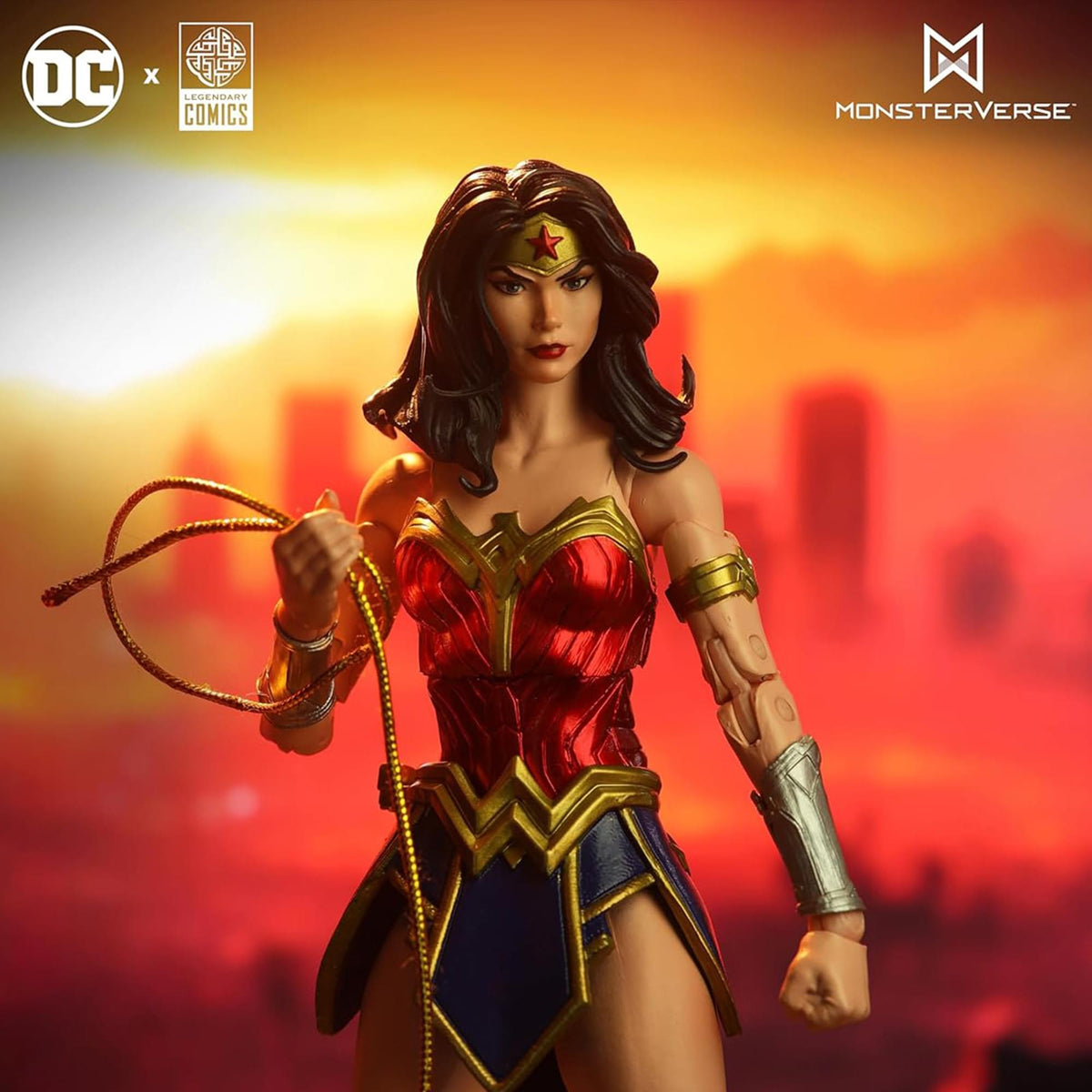 DC Multiverse x Monsterverse | Wonder Woman vs Atomic Blast Godzilla