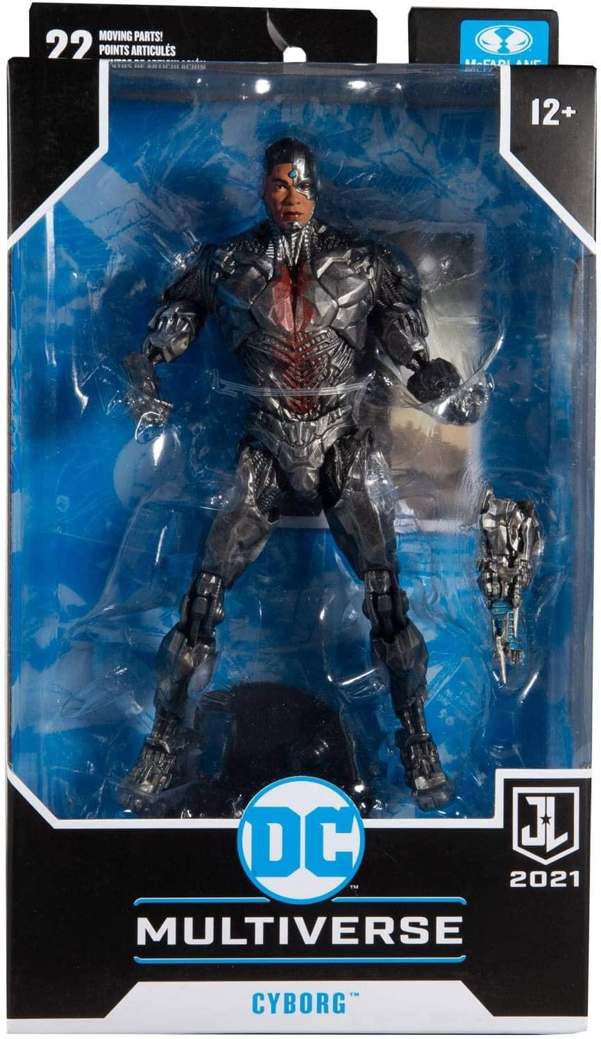 DC Multiverse 7 Inch Action Figure | Justice League Cyborg