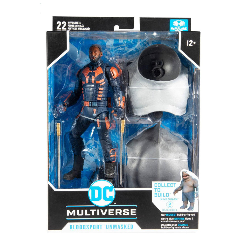 DC Multiverse Unmasked Bloodsport 7 Inch Action Figure