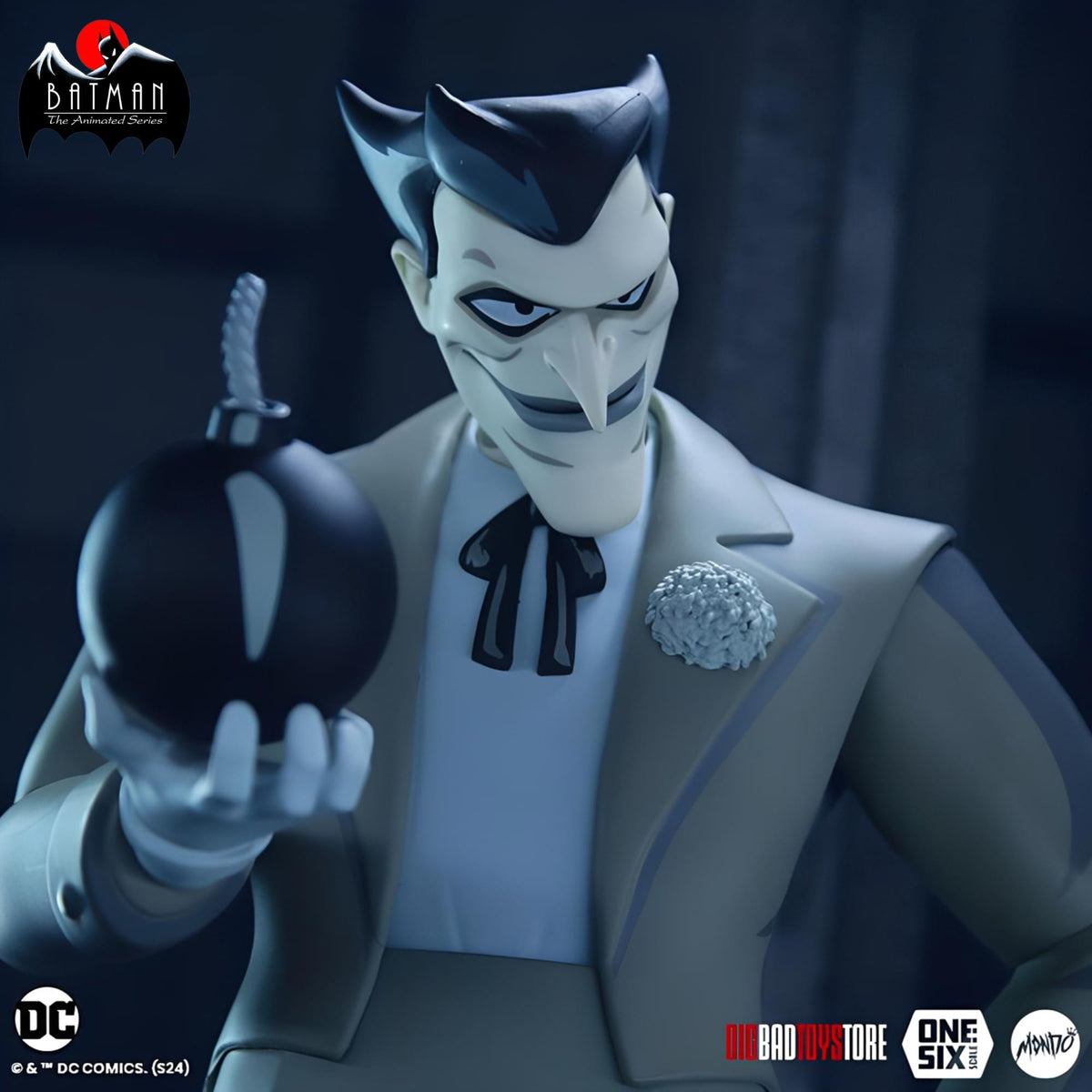 Batman: The Animated Series 1:6 Scale Action Figure | The Joker (Noir Ver.)