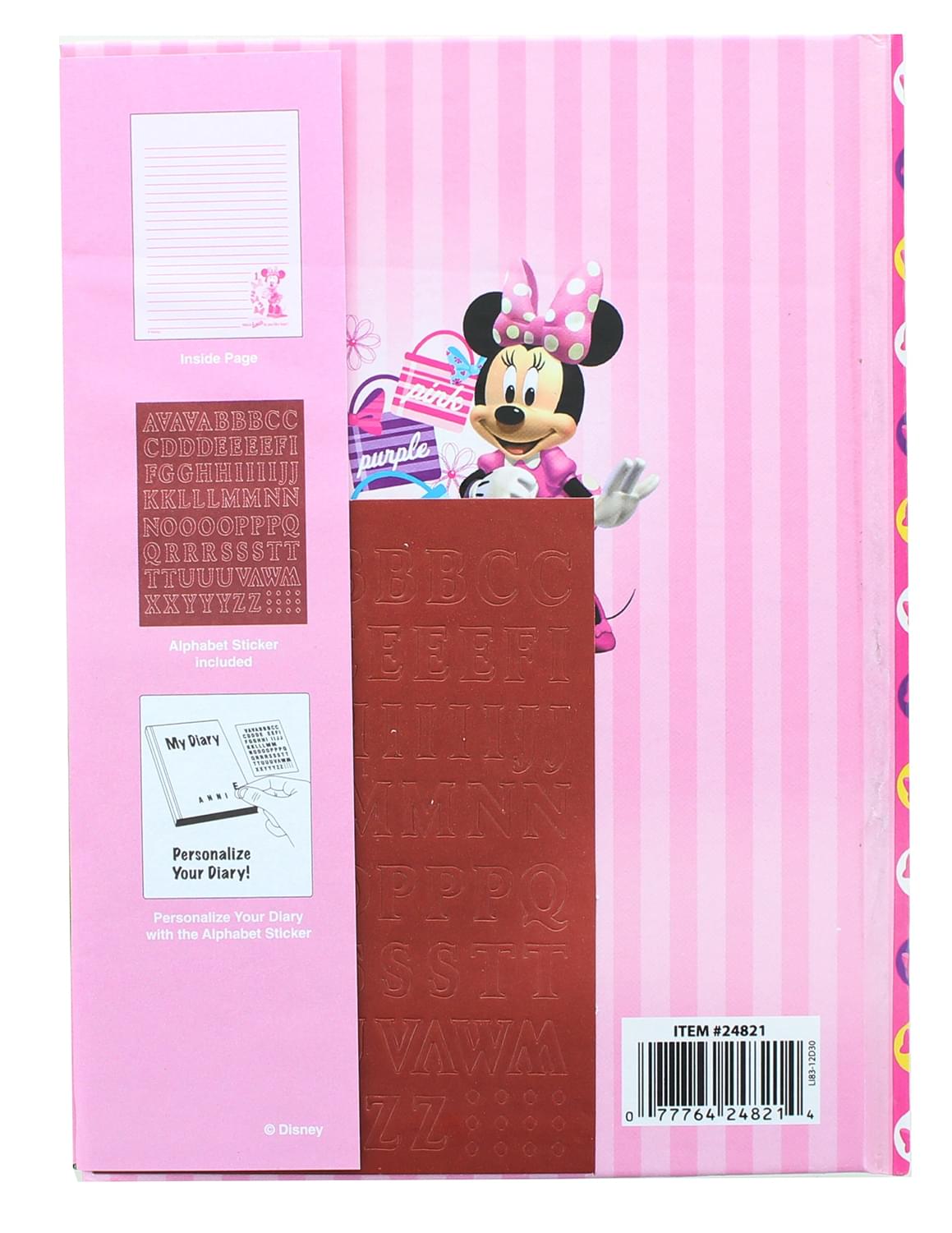 Disney Minnie Mouse 5x7 Inch Hardcover Journal
