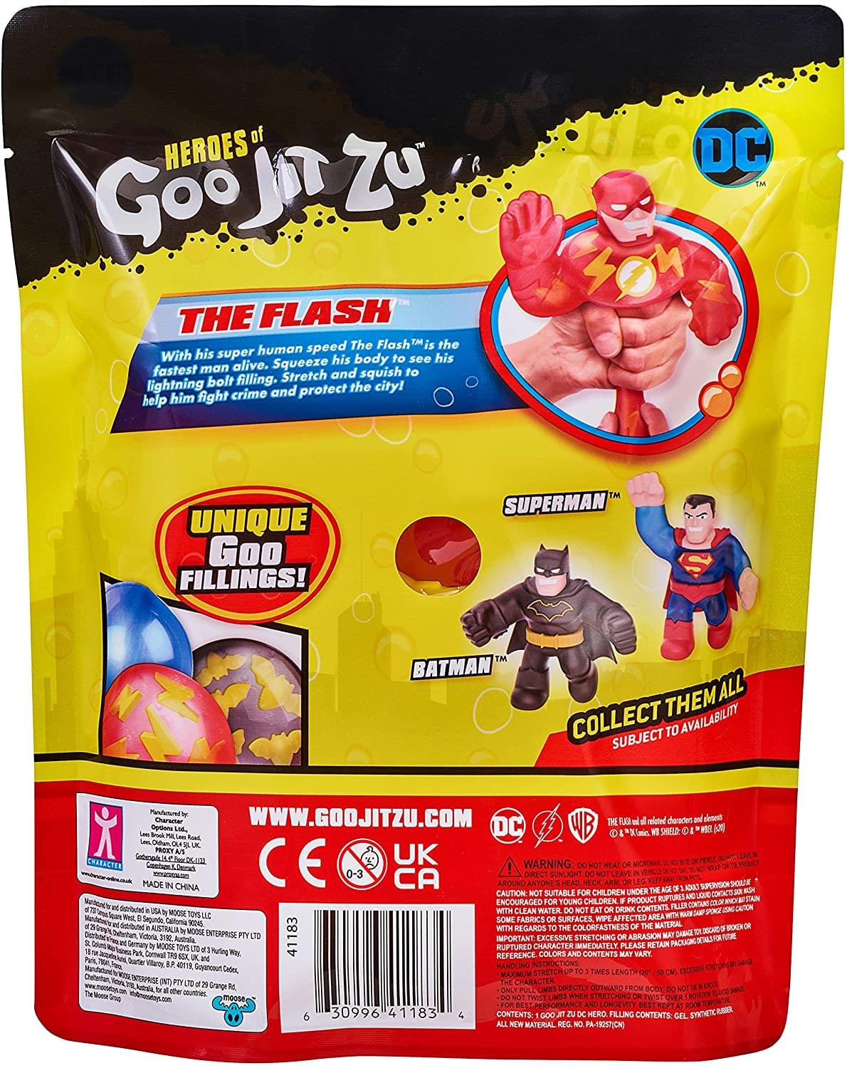 DC Heroes of Goo Jit Zu Squishy Figure | Flash