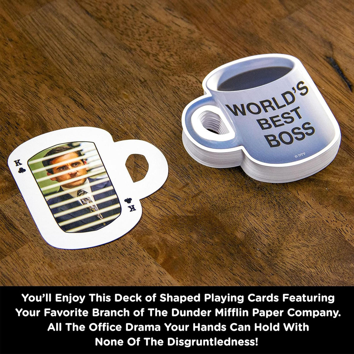 The Office Coffee Mug Shaped Playing Cards