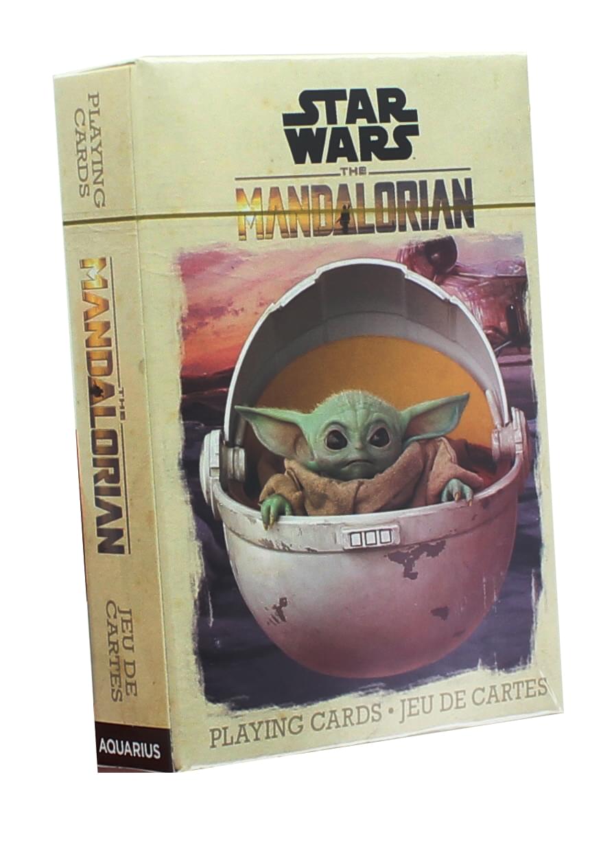Star Wars The Mandalorian The Child Playing Cards